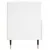 Produktbild 8 för Sängbord 2 st vit 40x35x47,5 cm konstruerat trä