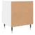 Produktbild 9 för Sängbord 2 st vit 40x35x47,5 cm konstruerat trä