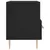 Produktbild 5 för Sängbord svart 40x35x47,5 cm konstruerat trä