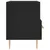 Produktbild 8 för Sängbord 2 st svart 40x35x47,5 cm konstruerat trä