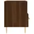 Produktbild 5 för Sängbord rökfärgad ek 40x35x47,5 cm konstruerat trä