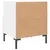 Produktbild 9 för Sängbord 2 st vit 40x35x47,5 cm konstruerat trä