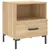 Produktbild 2 för Sängbord sonoma-ek 40x35x47,5 cm konstruerat trä
