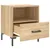 Produktbild 3 för Sängbord sonoma-ek 40x35x47,5 cm konstruerat trä