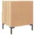 Produktbild 6 för Sängbord sonoma-ek 40x35x47,5 cm konstruerat trä