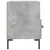 Produktbild 8 för Sängbord 2 st betonggrå 40x35x47,5 cm konstruerat trä