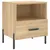 Produktbild 2 för Sängbord sonoma-ek 40x35x47,5 cm konstruerat trä