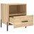 Produktbild 3 för Sängbord sonoma-ek 40x35x47,5 cm konstruerat trä