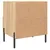Produktbild 6 för Sängbord sonoma-ek 40x35x47,5 cm konstruerat trä
