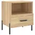 Produktbild 6 för Sängbord 2 st sonoma-ek 40x35x47,5 cm konstruerat trä