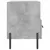 Produktbild 5 för Sängbord betonggrå 40x35x47,5 cm konstruerat trä