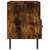 Produktbild 8 för Sängbord 2 st rökfärgad ek 40x35x47,5 cm konstruerat trä
