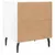 Produktbild 9 för Sängbord 2 st vit högglans 40x35x47,5 cm konstruerat trä