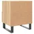 Produktbild 6 för Sängbord sonoma-ek 40x35x47,5 cm konstruerat trä