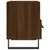Produktbild 8 för Sängbord 2 st brun ek 40x35x47,5 cm konstruerat trä