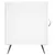 Produktbild 5 för Sängbord vit 40x40x50 cm konstruerat trä