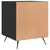 Produktbild 8 för Sängbord 2 st svart 40x40x50 cm konstruerat trä