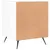 Produktbild 8 för Sängbord 2 st vit högglans 40x40x50 cm konstruerat trä