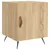 Produktbild 2 för Sängbord sonoma-ek 40x40x50 cm konstruerat trä