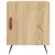 Produktbild 4 för Sängbord sonoma-ek 40x40x50 cm konstruerat trä