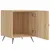 Produktbild 5 för Sängbord 2 st sonoma-ek 40x40x50 cm konstruerat trä