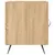 Produktbild 7 för Sängbord 2 st sonoma-ek 40x40x50 cm konstruerat trä