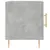 Produktbild 7 för Sängbord betonggrå 40x40x50 cm konstruerat trä