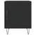 Produktbild 6 för Sängbord 2 st svart 40x40x50 cm konstruerat trä