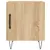 Produktbild 6 för Sängbord sonoma-ek 40x40x50 cm konstruerat trä