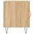 Produktbild 7 för Sängbord sonoma-ek 40x40x50 cm konstruerat trä
