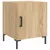 Produktbild 2 för Sängbord sonoma-ek 40x40x50 cm konstruerat trä
