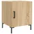 Produktbild 3 för Sängbord 2 st sonoma-ek 40x40x50 cm konstruerat trä