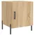 Produktbild 2 för Sängbord sonoma-ek 40x40x50 cm konstruerat trä