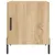 Produktbild 6 för Sängbord sonoma-ek 40x40x50 cm konstruerat trä