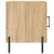 Produktbild 7 för Sängbord sonoma-ek 40x40x50 cm konstruerat trä