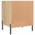 Produktbild 8 för Sängbord sonoma-ek 40x40x50 cm konstruerat trä
