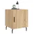 Produktbild 4 för Sängbord sonoma-ek 40x40x50 cm konstruerat trä