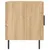 Produktbild 7 för Sängbord sonoma-ek 40x40x50 cm konstruerat trä