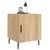 Produktbild 4 för Sängbord 2 st sonoma-ek 40x40x50 cm konstruerat trä