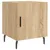 Produktbild 6 för Sängbord 2 st sonoma-ek 40x40x50 cm konstruerat trä