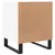 Produktbild 9 för Sängbord 2 st vit 40x40x50 cm konstruerat trä