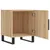 Produktbild 5 för Sängbord sonoma-ek 40x40x50 cm konstruerat trä