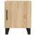 Produktbild 6 för Sängbord sonoma-ek 40x40x50 cm konstruerat trä
