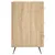 Produktbild 6 för Sängbord sonoma-ek 40x40x66 cm konstruerat trä