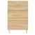 Produktbild 5 för Sängbord sonoma-ek 40x40x66 cm konstruerat trä