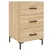 Produktbild 2 för Sängbord sonoma-ek 40x40x66 cm konstruerat trä