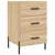 Produktbild 2 för Sängbord sonoma-ek 40x40x66 cm konstruerat trä