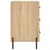 Produktbild 6 för Sängbord sonoma-ek 40x40x66 cm konstruerat trä