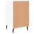 Produktbild 8 för Sängbord vit 40x40x66 cm konstruerat trä