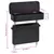 Produktbild 9 för Armstöd till bil svart universal 23x8x(30-38) cm ABS